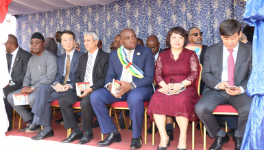 Le Président Touadéra inaugure à Bouar