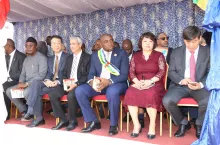 Inauguration du Pont Sapéké à Bangui
